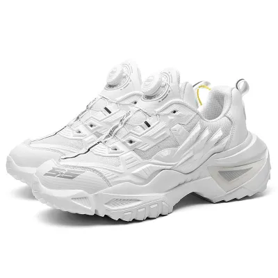 Sports Rotary Button Armor Sneakers